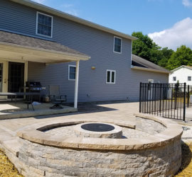 Poolside Patio and Firepit