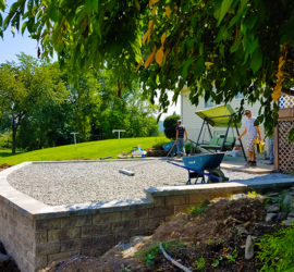 Raised Terrace Patio