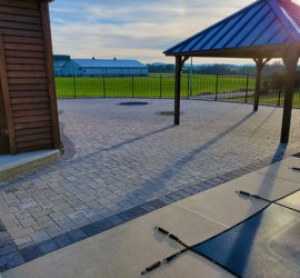 Pool Patio with Pavilion