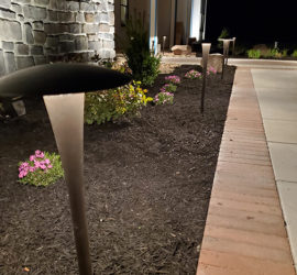 Landscape Lighting – Full Front Landscape Makeover