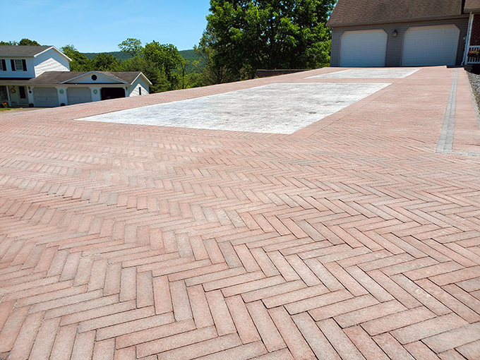 Paver Driveway