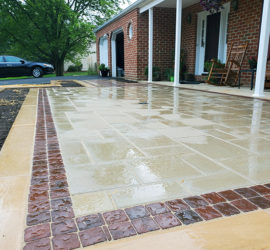 Raised Front Entry Patio