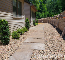 Mountainside Patio and Landscape