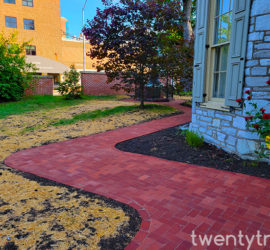 Historical Brick Walkway