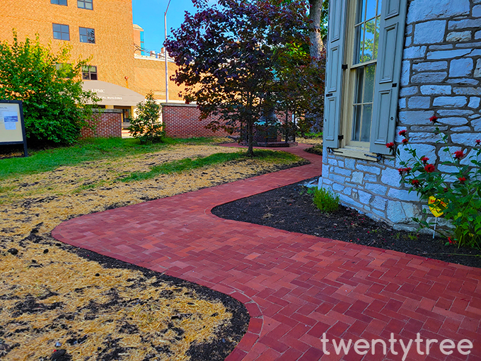 Historical Brick Walkway