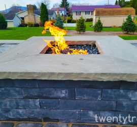 Propane Firepit and Patio